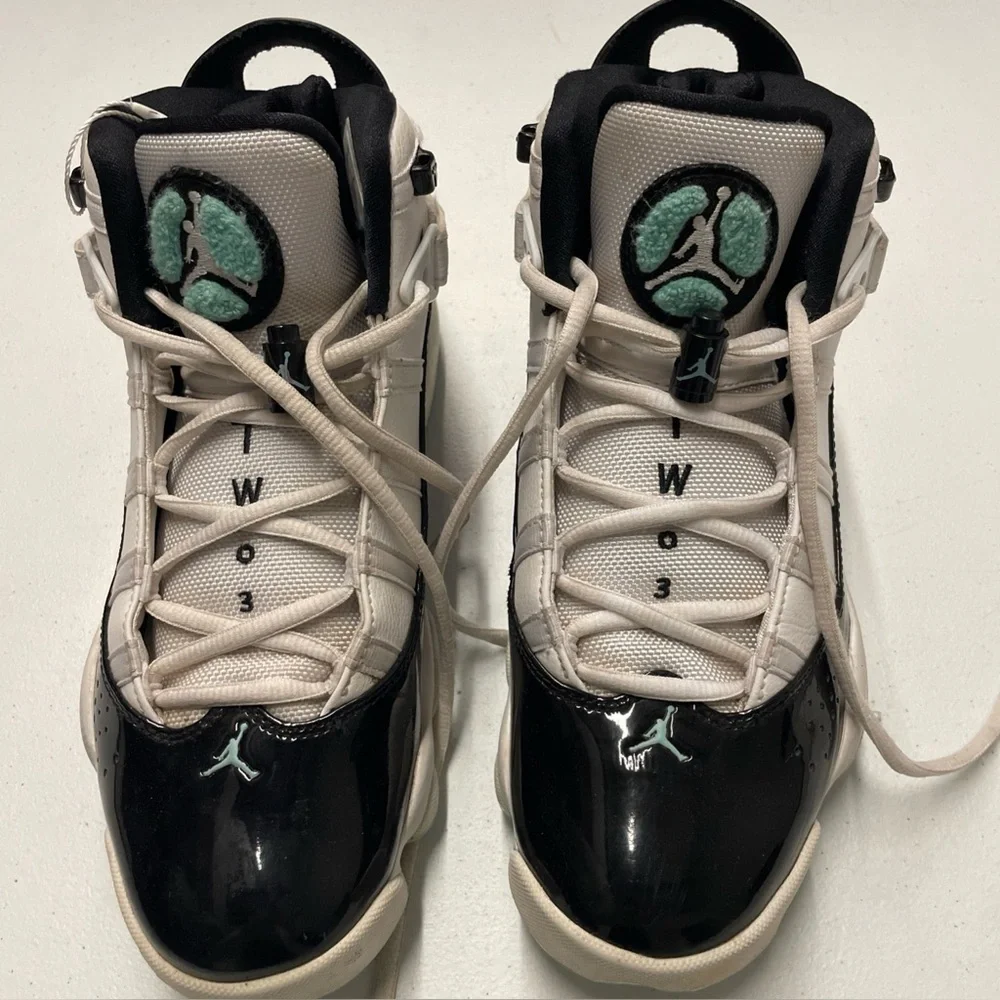 Jordan 6 Rings Black White Tropical Twist - Picture 1 of 5